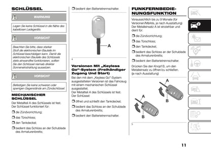2025-2026 Fiat Ducato Owner's Manual | German