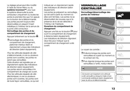 2025-2026 Fiat Ducato Owner's Manual | French