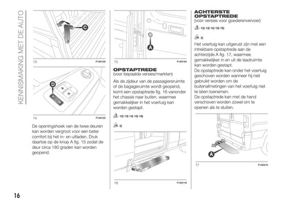 2018 Fiat Ducato Camper Owner's Manual | Dutch