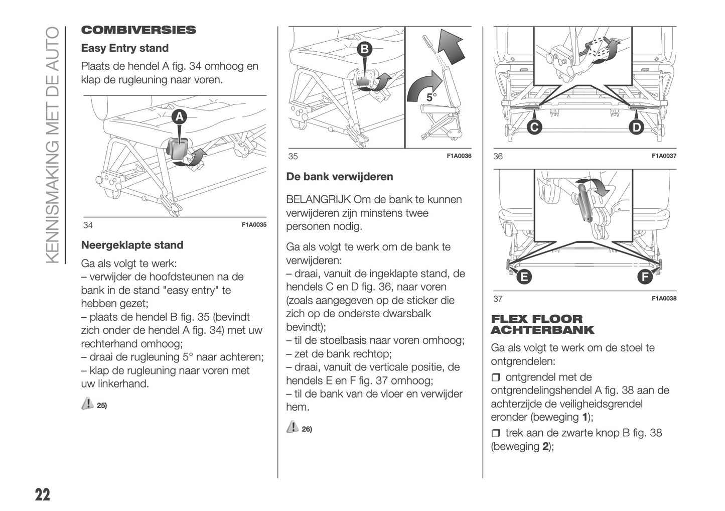 2018 Fiat Ducato Camper Owner's Manual | Dutch