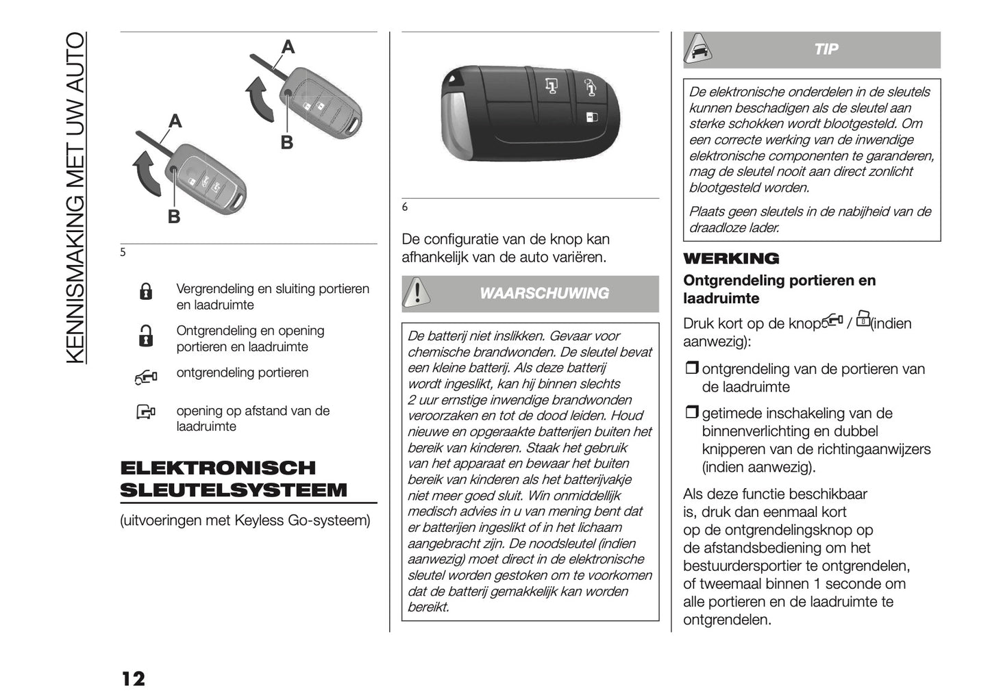 2025-2026 Fiat Ducato Owner's Manual | Dutch