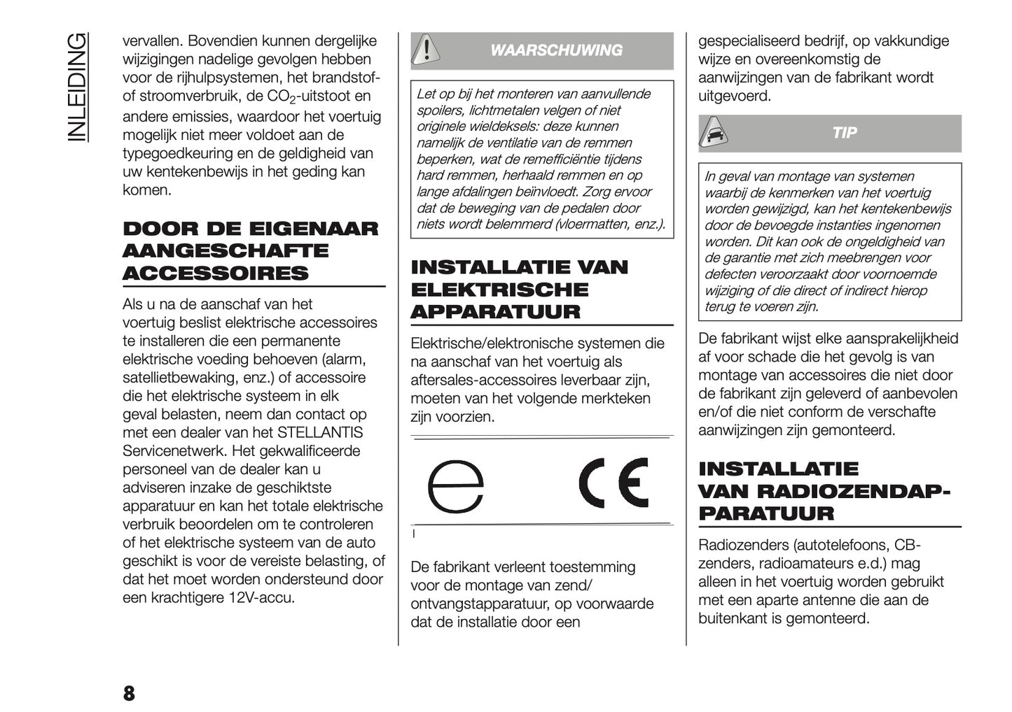 2025-2026 Fiat Ducato Owner's Manual | Dutch