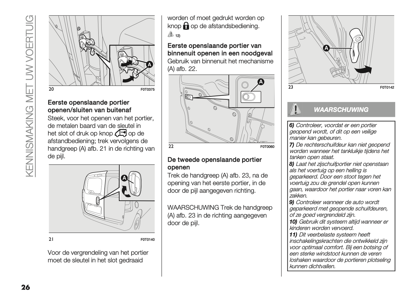 2022-2024 Fiat Fiorino/Qubo Owner's Manual | Dutch