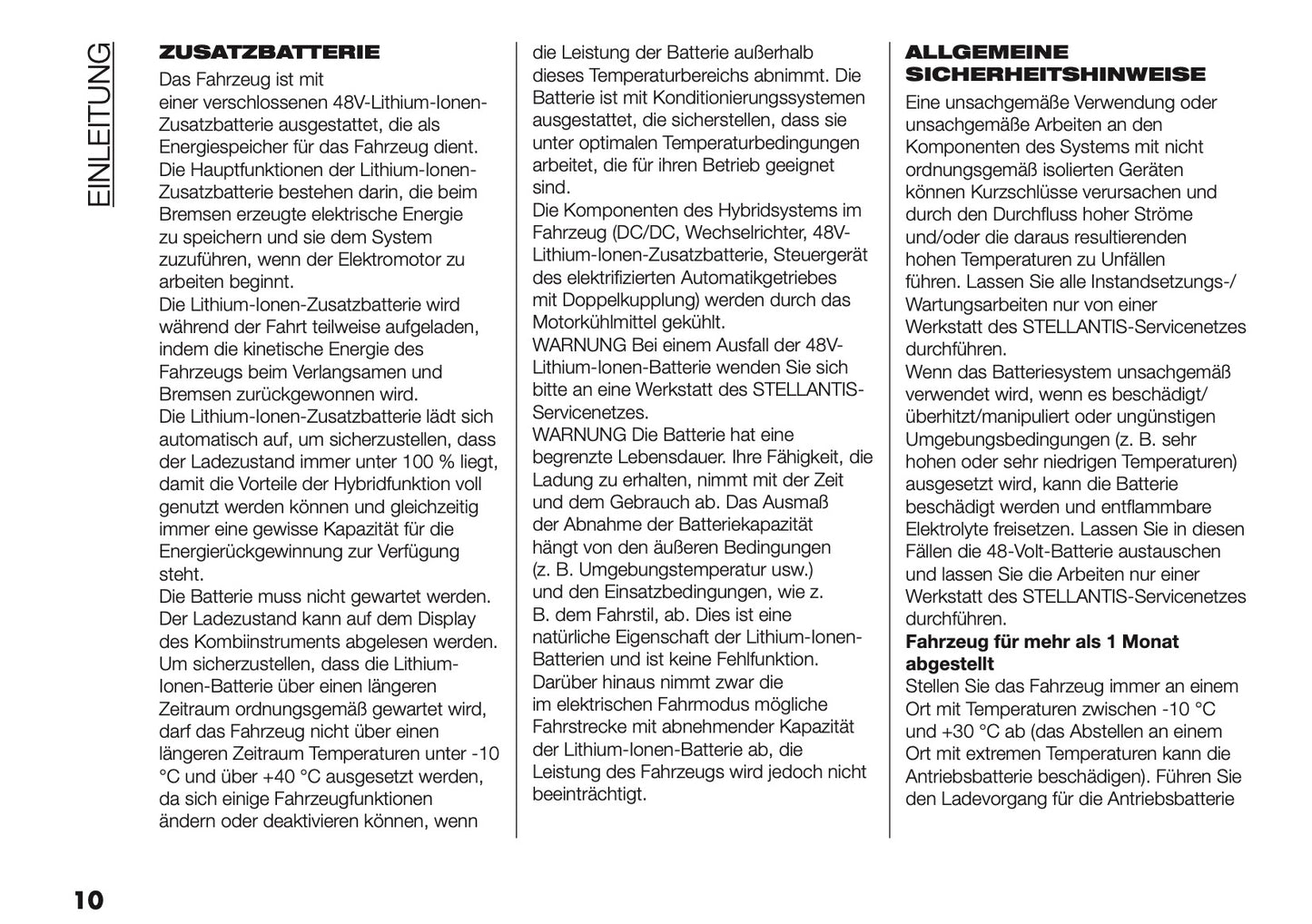 2025-2026 Fiat Grande Panda Bedienungsanleitung | Deutsch