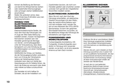 2025-2026 Fiat Grande Panda Bedienungsanleitung | Deutsch