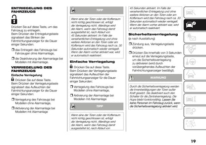 2025-2026 Fiat Grande Panda Bedienungsanleitung | Deutsch