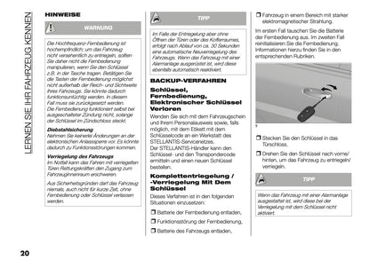 2025-2026 Fiat Grande Panda Bedienungsanleitung | Deutsch
