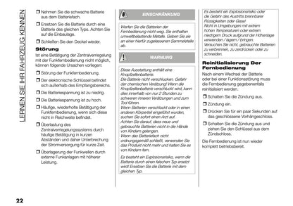 2025-2026 Fiat Grande Panda Bedienungsanleitung | Deutsch