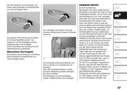 2025-2026 Fiat Grande Panda Bedienungsanleitung | Deutsch