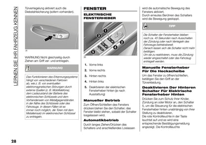2025-2026 Fiat Grande Panda Bedienungsanleitung | Deutsch