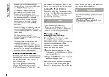 2025-2026 Fiat Grande Panda Bedienungsanleitung | Deutsch