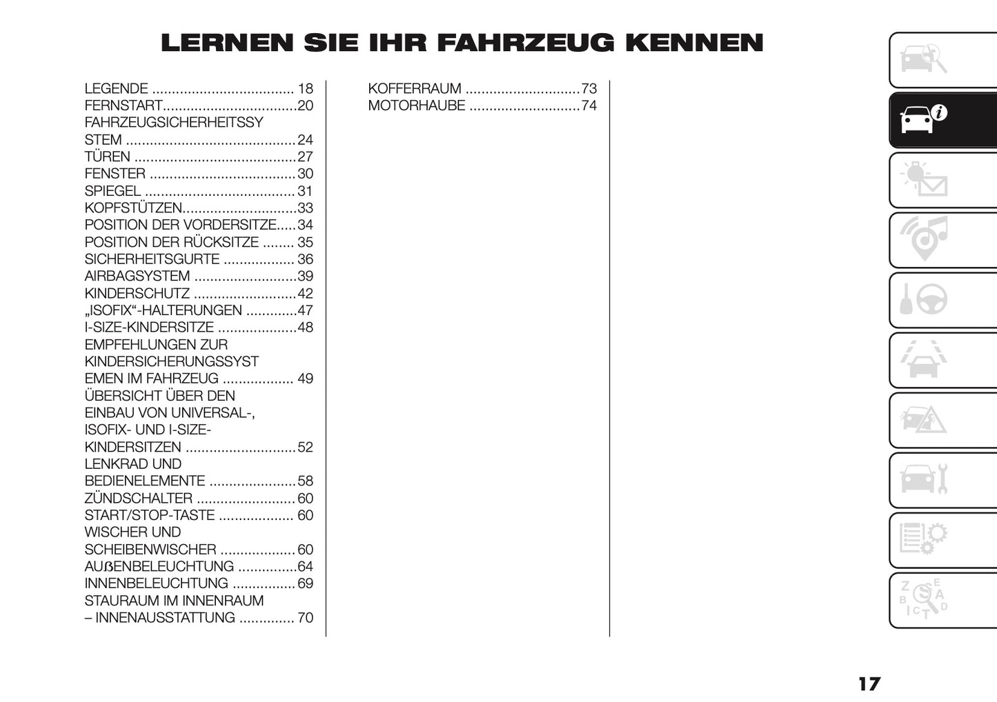 2026 Fiat Grande Panda Bedienungsanleitung | Deutsch