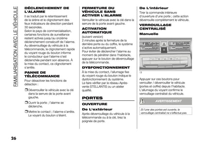 2025-2026 Fiat Grande Panda Owner's Manual | French