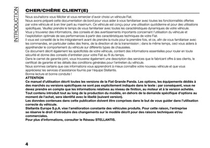 2026 Fiat Grande Panda Owner's Manual | French