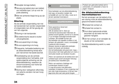 2026 Fiat Grande Panda Owner's Manual | Dutch