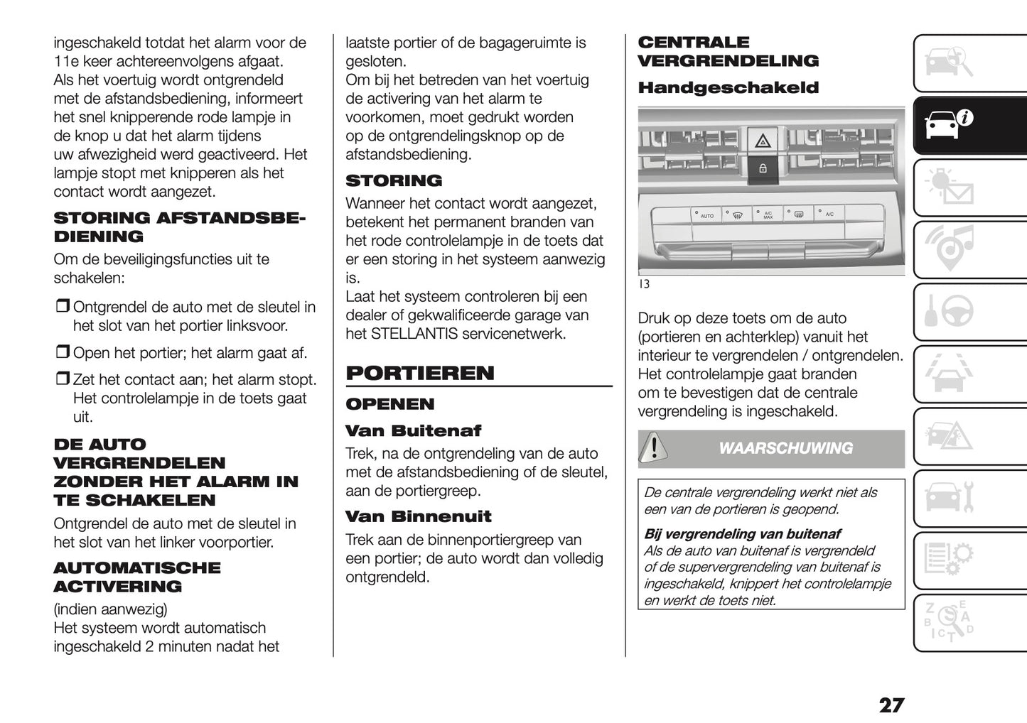 2026 Fiat Grande Panda Owner's Manual | Dutch