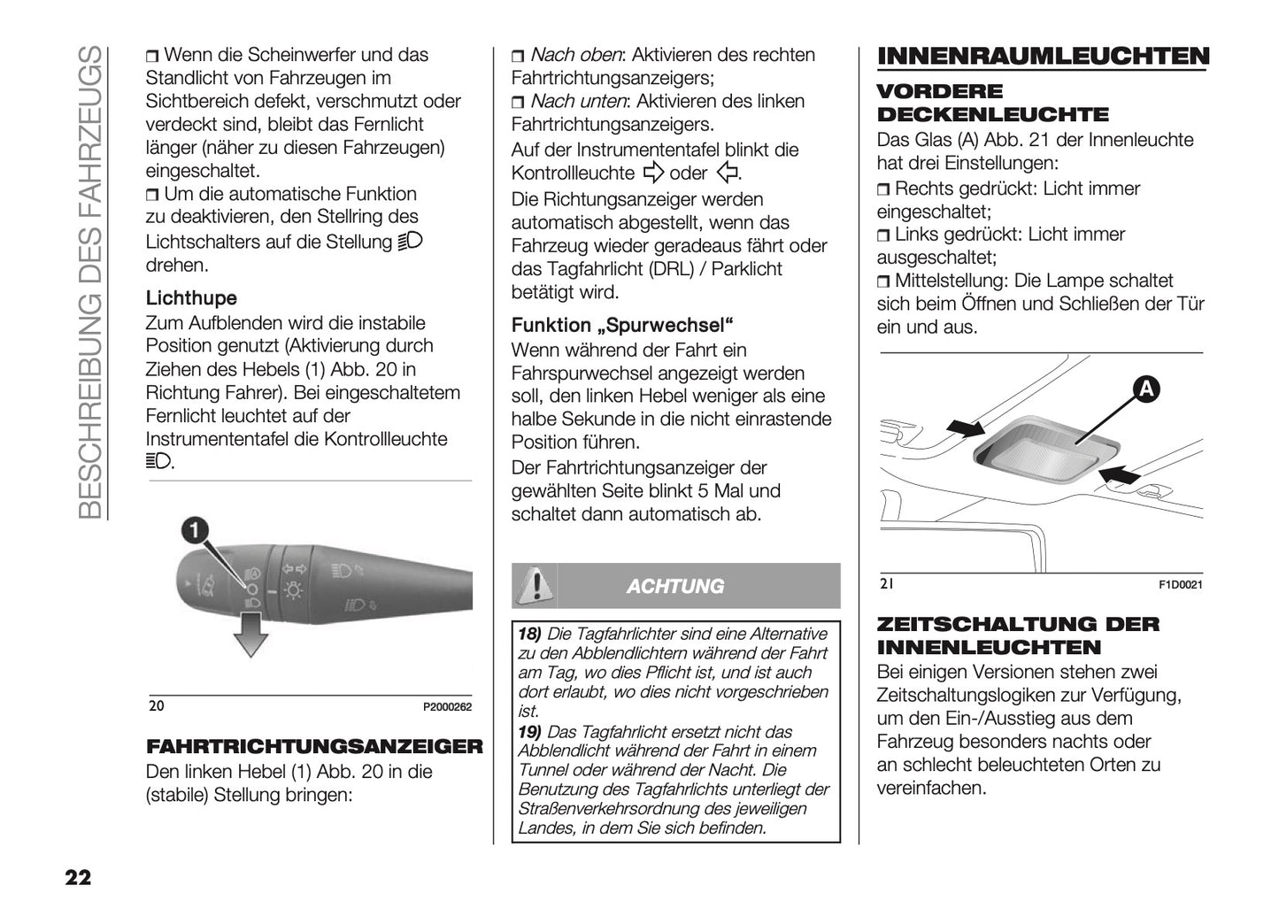2025-2026 Fiat Panda/Pandina Bedienungsanleitung | Deutsch