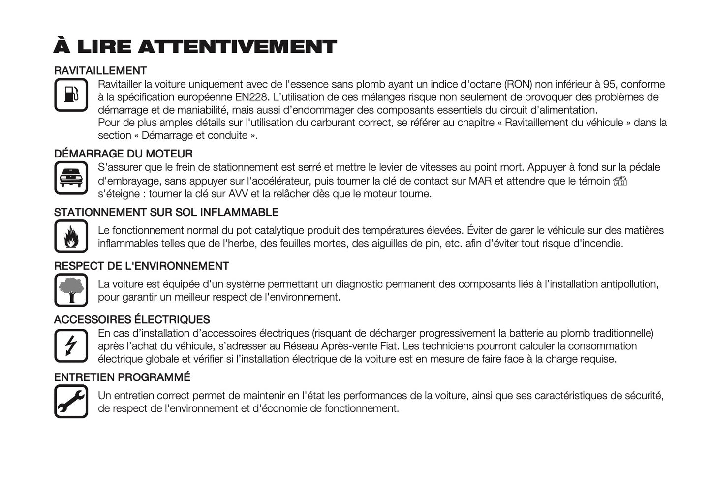 2024-2025 Fiat Panda/Panda Cross Owner's Manual | French