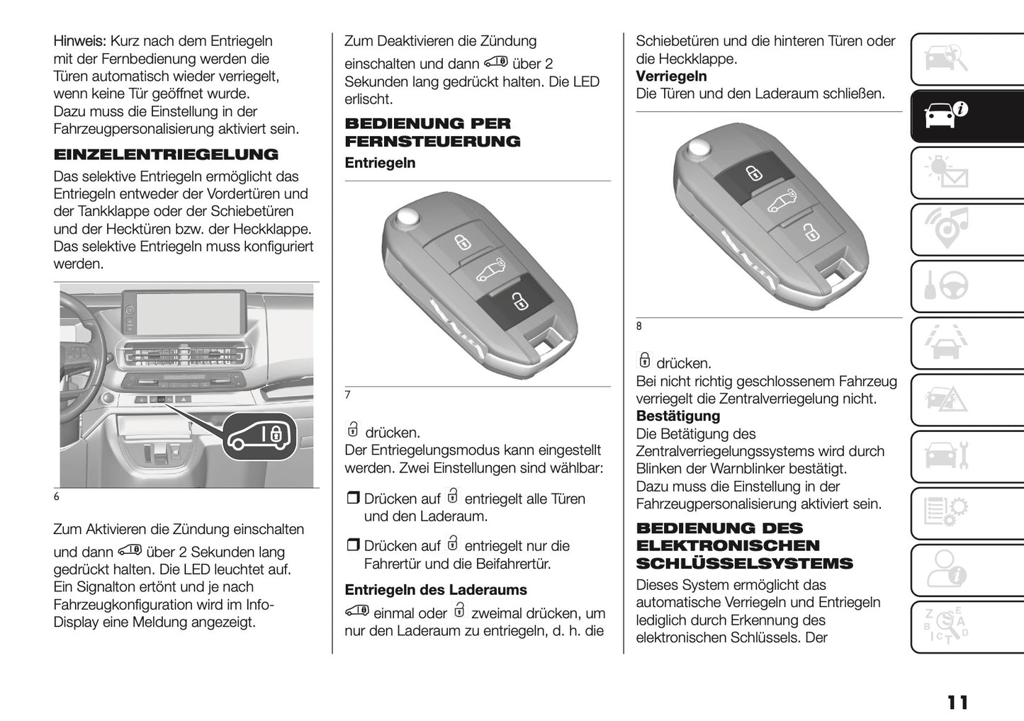 2025 Fiat Scudo/Ulysse Bedienungsanleitung | Deutsch
