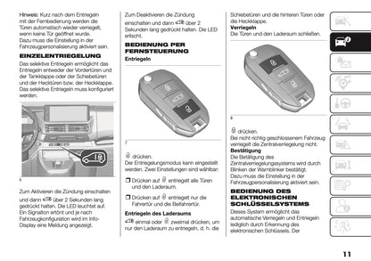 2025 Fiat Scudo/Ulysse Bedienungsanleitung | Deutsch