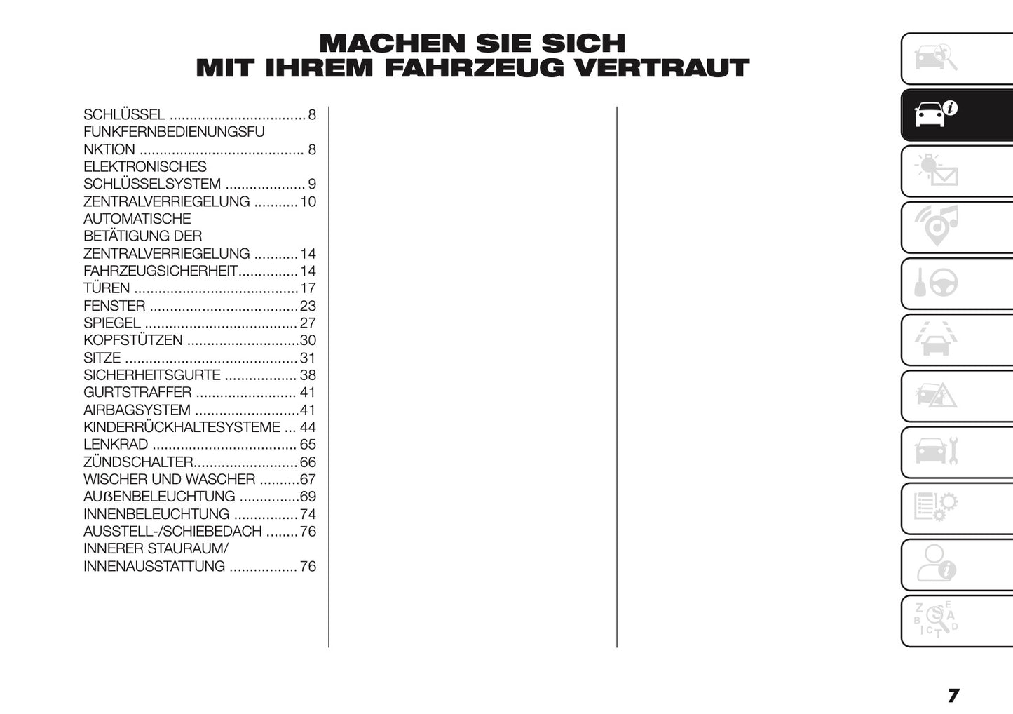 2025 Fiat Scudo/Ulysse Bedienungsanleitung | Deutsch