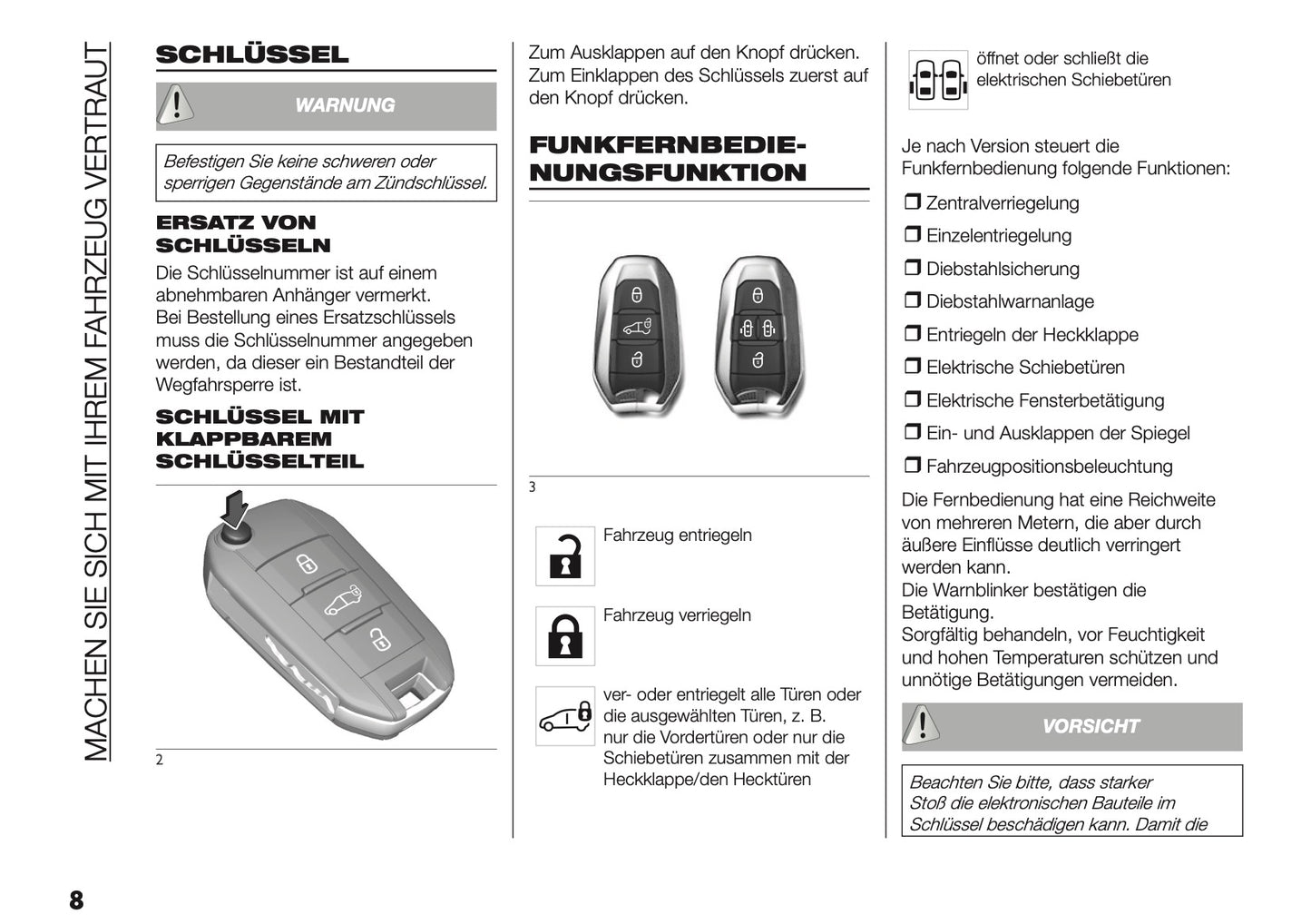 2025 Fiat Scudo/Ulysse Bedienungsanleitung | Deutsch
