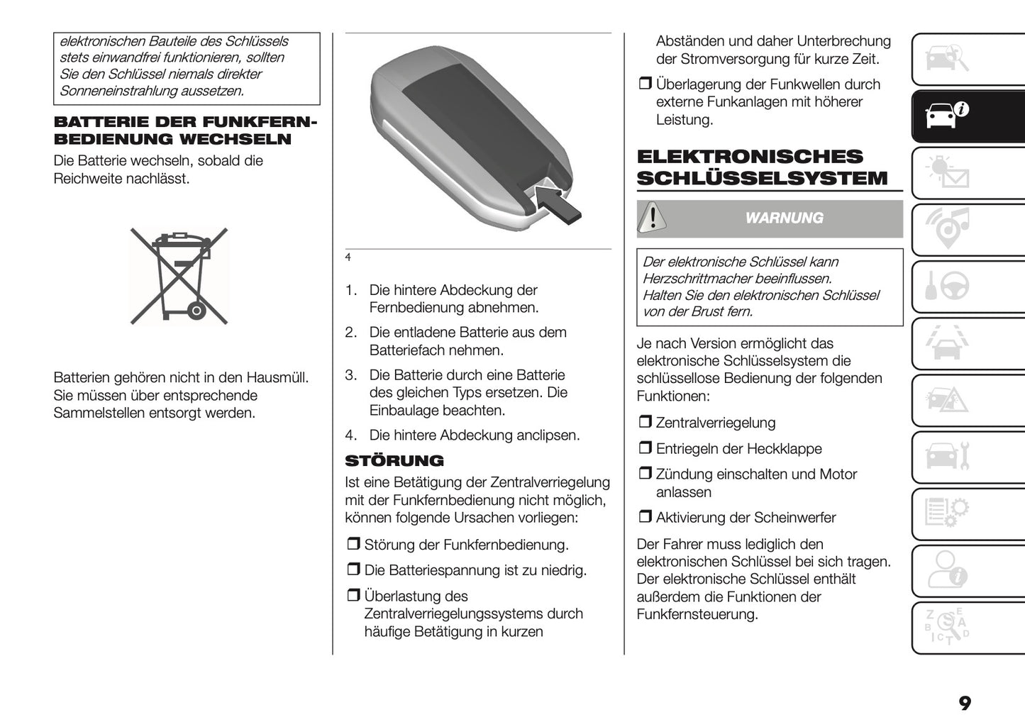 2025 Fiat Scudo/Ulysse Bedienungsanleitung | Deutsch