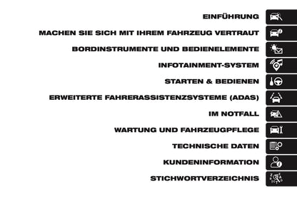 2026 Fiat Scudo/Ulysse Bedienungsanleitung | Deutsch