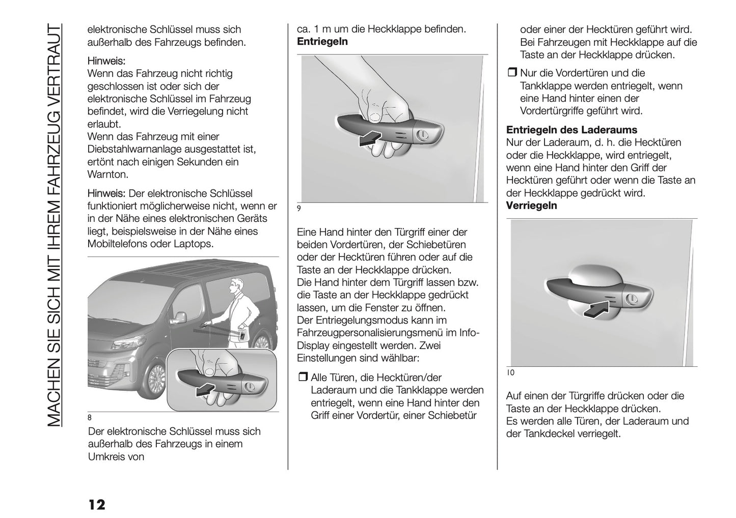 2026 Fiat Scudo/Ulysse Bedienungsanleitung | Deutsch