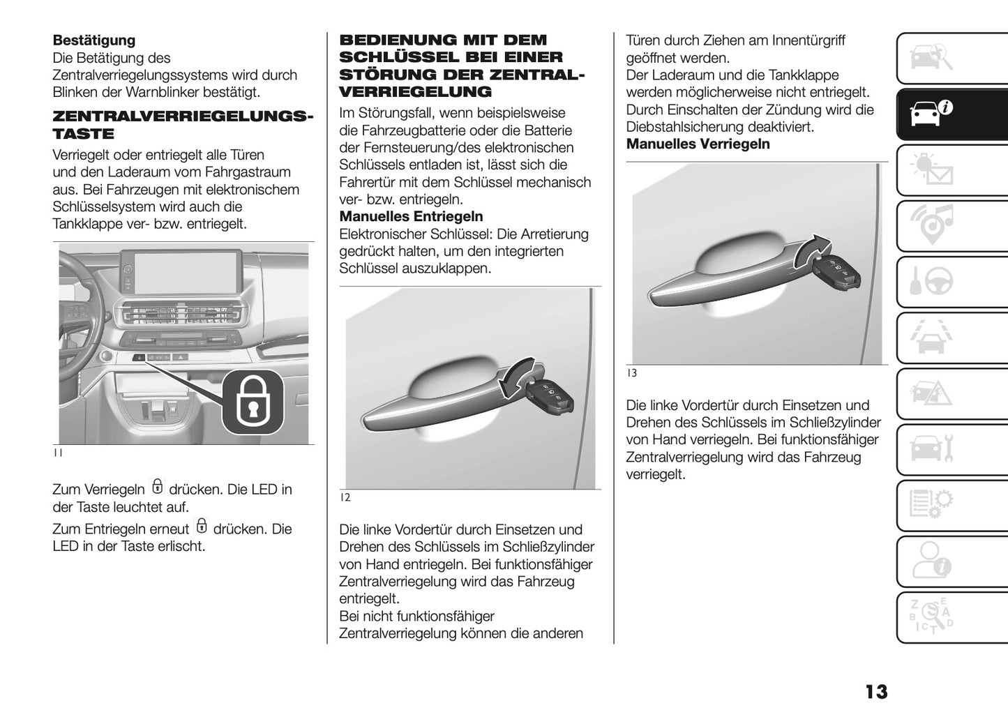 2026 Fiat Scudo/Ulysse Bedienungsanleitung | Deutsch