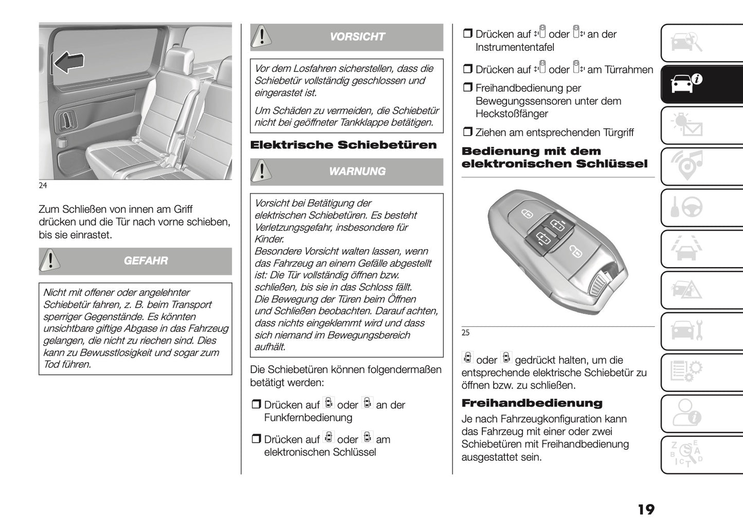 2026 Fiat Scudo/Ulysse Bedienungsanleitung | Deutsch