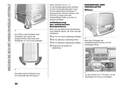 2026 Fiat Scudo/Ulysse Bedienungsanleitung | Deutsch