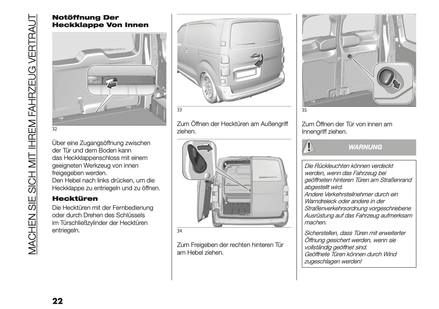 2026 Fiat Scudo/Ulysse Bedienungsanleitung | Deutsch