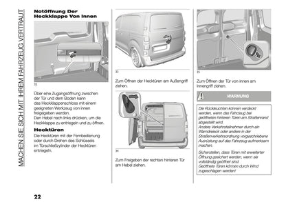 2026 Fiat Scudo/Ulysse Bedienungsanleitung | Deutsch