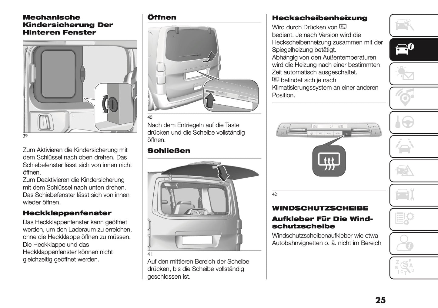 2026 Fiat Scudo/Ulysse Bedienungsanleitung | Deutsch