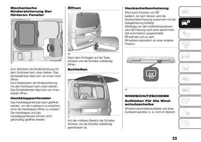 2026 Fiat Scudo/Ulysse Bedienungsanleitung | Deutsch