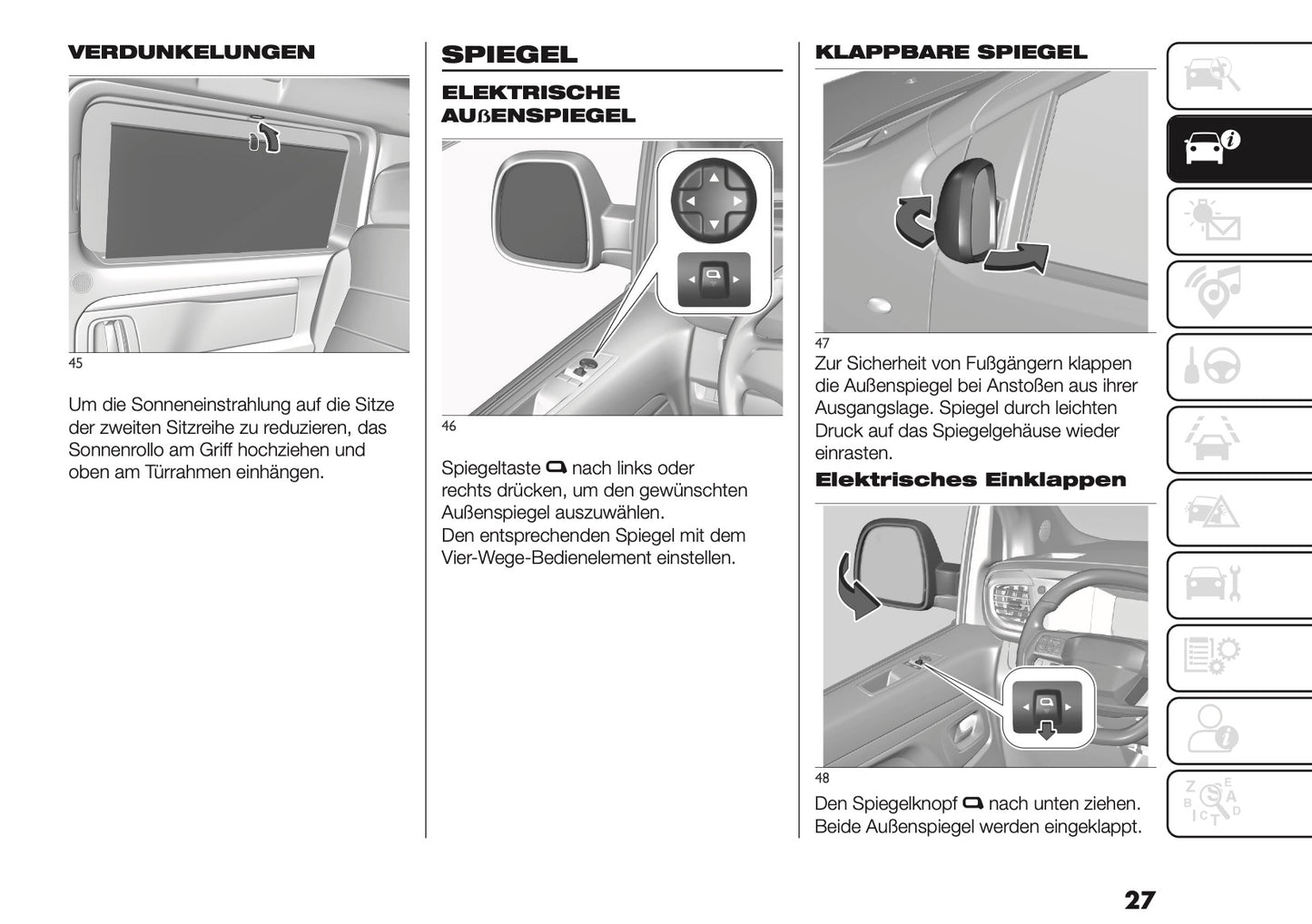 2026 Fiat Scudo/Ulysse Bedienungsanleitung | Deutsch