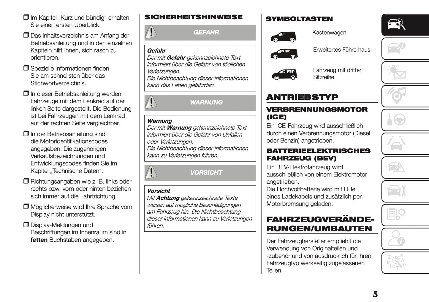 2026 Fiat Scudo/Ulysse Bedienungsanleitung | Deutsch