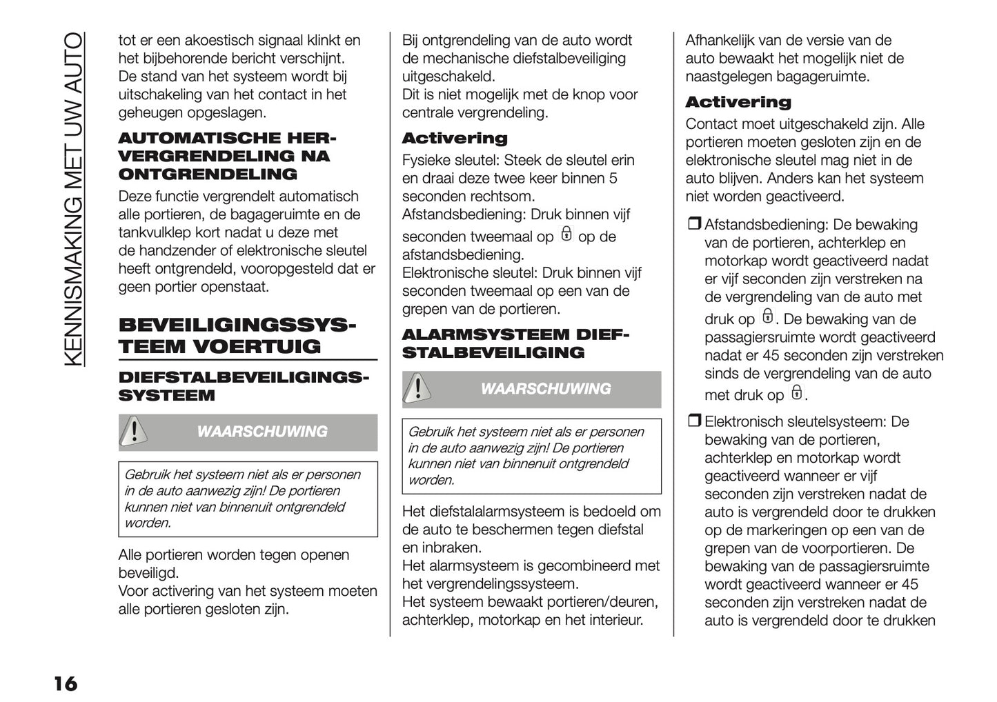 2025 Fiat Scudo/Ulysse Owner's Manual | Dutch