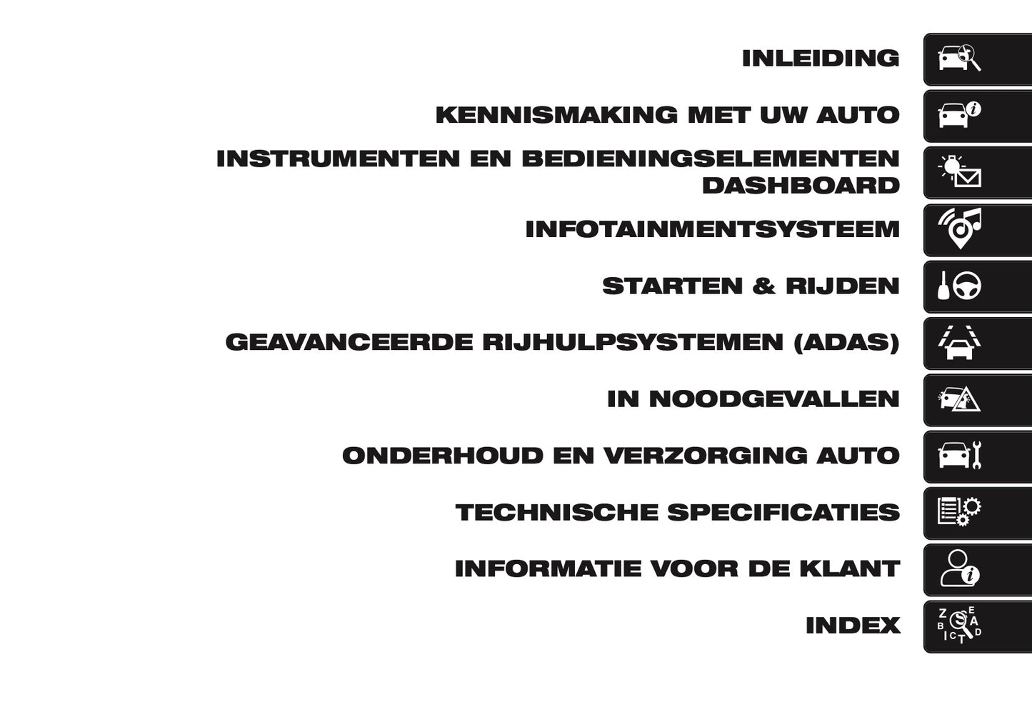 2026 Fiat Scudo/Ulysse Owner's Manual | Dutch