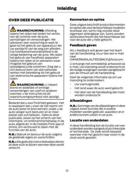 2024-2025 Ford Bronco Owner's Manual | Dutch