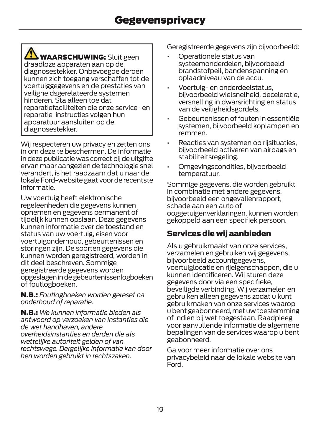 2024-2025 Ford Bronco Owner's Manual | Dutch