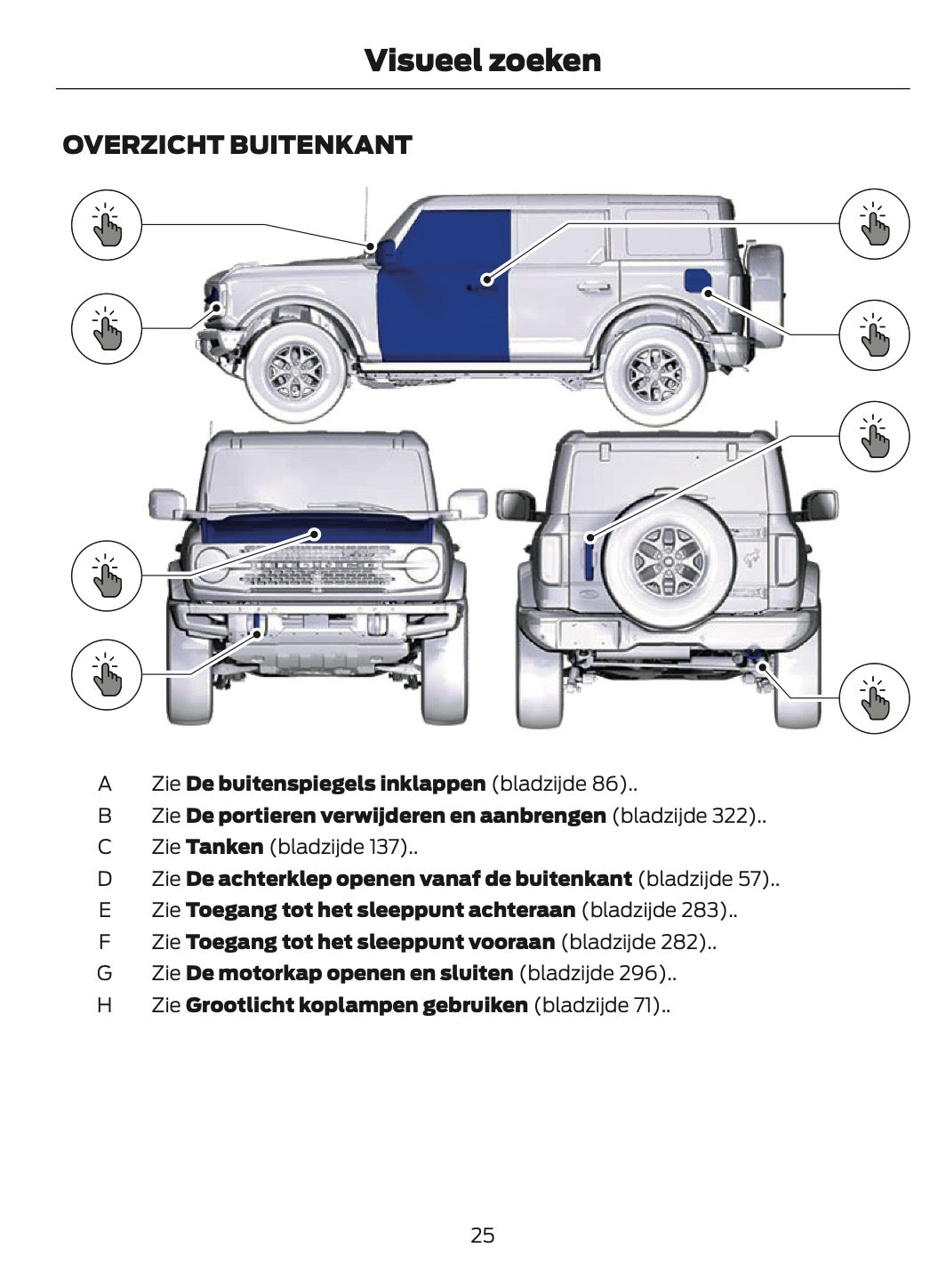 2024-2025 Ford Bronco Owner's Manual | Dutch