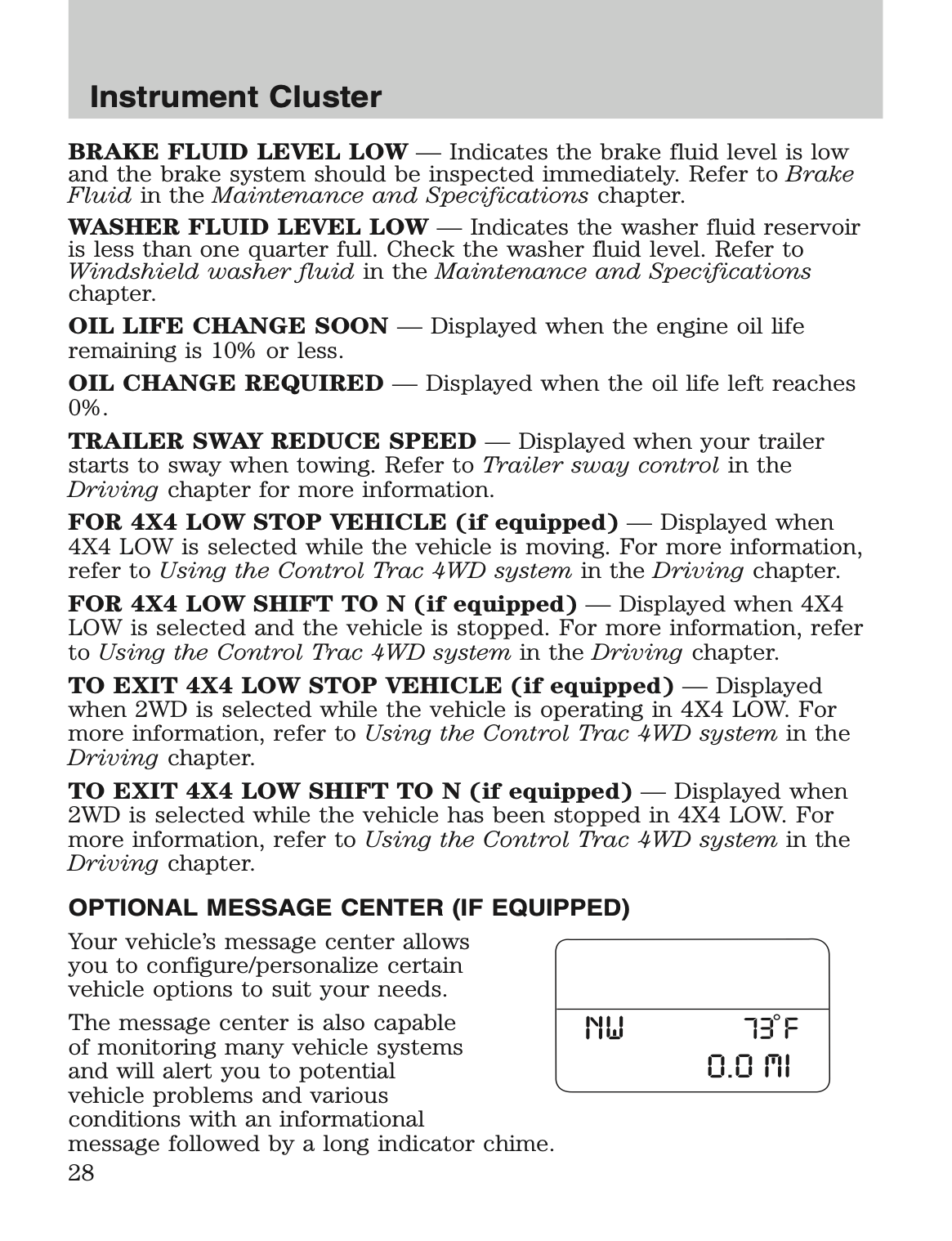 2010 Ford Explorer Sport Trac Owner's Manual | English