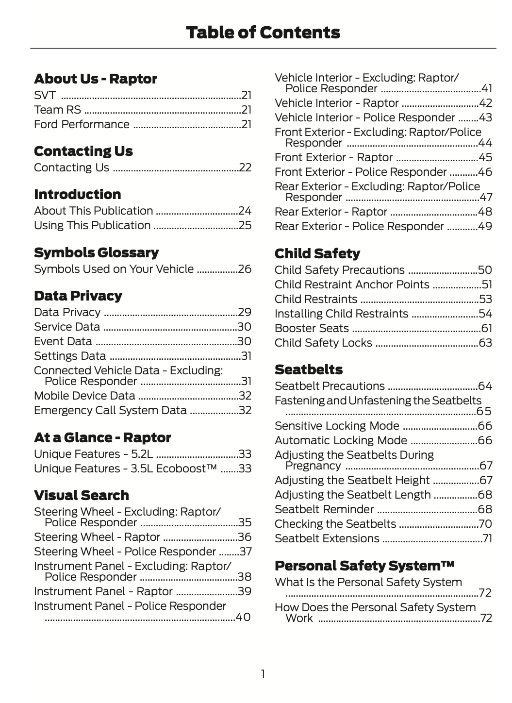 2023 Ford F-150 Owner's Manual | English