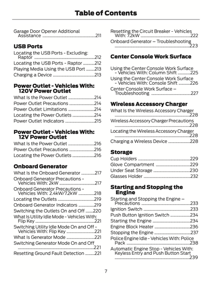 2023 Ford F-150 Owner's Manual | English