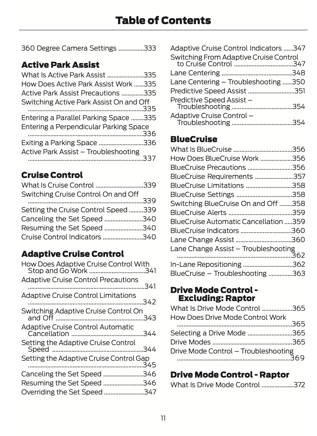 2024 Ford F-150 Owner's Manual | English