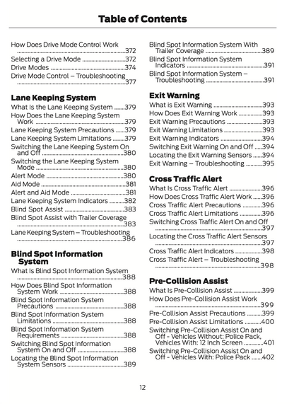 2024 Ford F-150 Owner's Manual | English