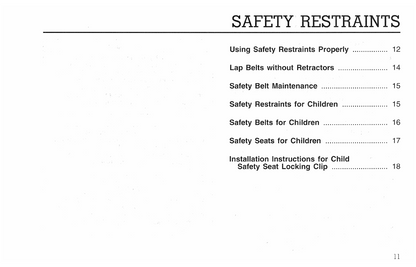 1996 Ford F-Series Diesel/B-Series Diesel Owner's Manual | English