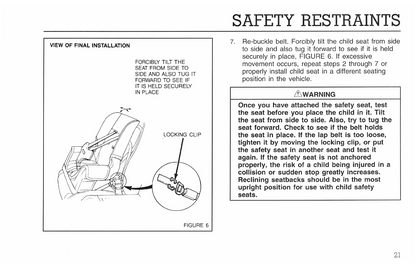 1996 Ford F-Series Diesel/B-Series Diesel Owner's Manual | English